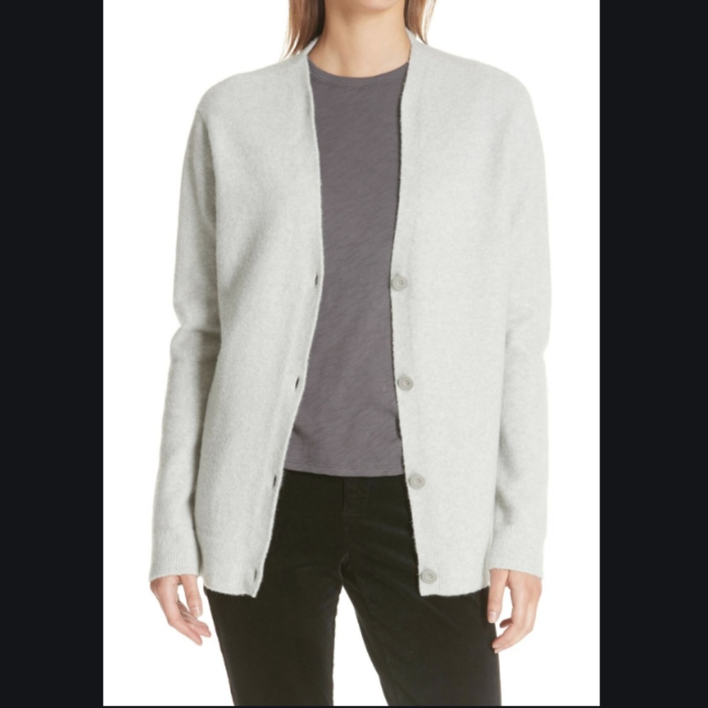 ATM Wool & Cashmere Blend Cardigan
